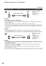 Предварительный просмотр 58 страницы Sony 4-111-862-11(1) Operating Manual