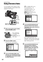 Предварительный просмотр 62 страницы Sony 4-111-862-11(1) Operating Manual