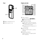 Preview for 8 page of Sony 4-113-168-11(2) Operating Instructions Manual