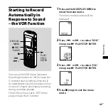 Preview for 25 page of Sony 4-113-168-11(2) Operating Instructions Manual