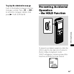 Preview for 53 page of Sony 4-113-168-11(2) Operating Instructions Manual