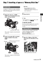 Preview for 21 page of Sony 4-114-858-12(1) Operating Manual