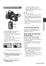 Preview for 27 page of Sony 4-114-858-12(1) Operating Manual