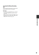 Preview for 43 page of Sony 4-114-858-12(1) Operating Manual