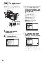 Preview for 62 page of Sony 4-114-858-12(1) Operating Manual