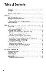 Preview for 4 page of Sony 4-115-669-11(1) Operating Instructions Manual