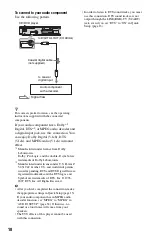 Preview for 10 page of Sony 4-115-669-11(1) Operating Instructions Manual