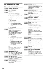 Preview for 18 page of Sony 4-115-669-11(1) Operating Instructions Manual