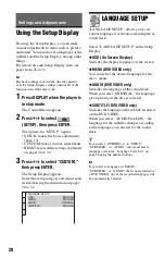 Preview for 28 page of Sony 4-115-669-11(1) Operating Instructions Manual