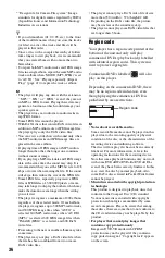 Preview for 36 page of Sony 4-115-669-11(1) Operating Instructions Manual