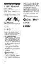 Preview for 2 page of Sony 4-116-578-11(1) Operating Instructions Manual