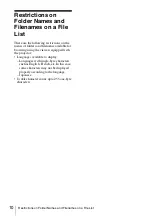 Preview for 10 page of Sony 4-125-572-12 (1) Operating Instructions Manual