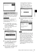 Preview for 15 page of Sony 4-125-572-12 (1) Operating Instructions Manual