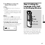 Preview for 21 page of Sony 4-127-580-13(1) Operating Instructions Manual