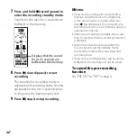 Preview for 40 page of Sony 4-127-580-13(1) Operating Instructions Manual