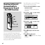 Preview for 42 page of Sony 4-127-580-13(1) Operating Instructions Manual