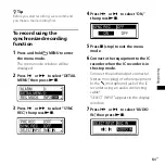 Preview for 51 page of Sony 4-127-580-13(1) Operating Instructions Manual