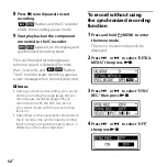 Preview for 52 page of Sony 4-127-580-13(1) Operating Instructions Manual