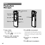 Preview for 54 page of Sony 4-127-580-13(1) Operating Instructions Manual