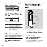 Preview for 58 page of Sony 4-127-580-13(1) Operating Instructions Manual