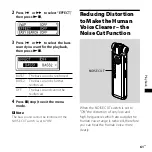 Preview for 61 page of Sony 4-127-580-13(1) Operating Instructions Manual