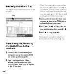 Preview for 108 page of Sony 4-127-580-13(1) Operating Instructions Manual