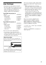 Preview for 3 page of Sony 4-130-029-13(1) Operating Instructions Manual