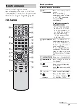 Preview for 9 page of Sony 4-130-031-11(3) Operating Instructions Manual