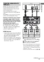 Предварительный просмотр 19 страницы Sony 4-130-031-11(3) Operating Instructions Manual