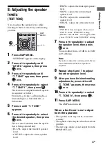 Preview for 27 page of Sony 4-130-031-11(3) Operating Instructions Manual