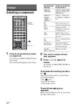 Предварительный просмотр 28 страницы Sony 4-130-031-11(3) Operating Instructions Manual