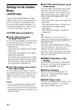 Preview for 38 page of Sony 4-130-031-11(3) Operating Instructions Manual