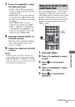 Preview for 57 page of Sony 4-130-031-11(3) Operating Instructions Manual