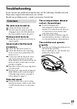 Preview for 23 page of Sony 4-130-181-52(1) Operating Instructions Manual