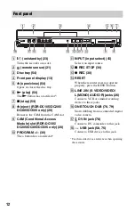 Preview for 12 page of Sony 4-131-978-11(1) Operating Instructions Manual