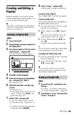 Preview for 69 page of Sony 4-131-978-11(1) Operating Instructions Manual