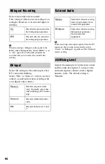 Preview for 94 page of Sony 4-131-978-11(1) Operating Instructions Manual