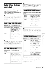 Preview for 95 page of Sony 4-131-978-11(1) Operating Instructions Manual