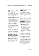 Preview for 3 page of Sony 4-144-907-43(1) Operating Instructions Manual