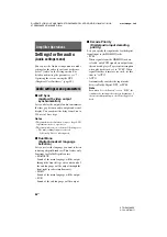 Preview for 56 page of Sony 4-144-907-43(1) Operating Instructions Manual