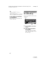 Preview for 64 page of Sony 4-144-907-43(1) Operating Instructions Manual