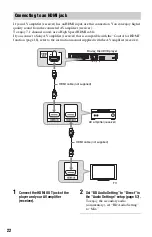 Preview for 22 page of Sony 4-145-650-11(1) Operating Instructions Manual