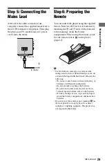 Preview for 29 page of Sony 4-145-650-11(1) Operating Instructions Manual