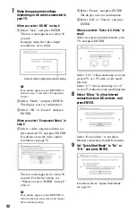 Preview for 32 page of Sony 4-145-650-11(1) Operating Instructions Manual