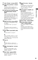 Preview for 35 page of Sony 4-145-650-11(1) Operating Instructions Manual