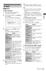 Preview for 41 page of Sony 4-145-650-11(1) Operating Instructions Manual