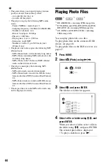 Preview for 44 page of Sony 4-145-650-11(1) Operating Instructions Manual