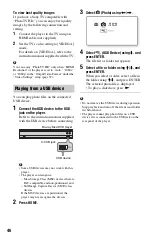 Preview for 46 page of Sony 4-145-650-11(1) Operating Instructions Manual