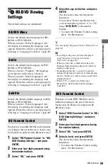 Preview for 59 page of Sony 4-145-650-11(1) Operating Instructions Manual