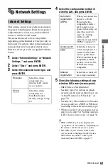 Preview for 63 page of Sony 4-145-650-11(1) Operating Instructions Manual